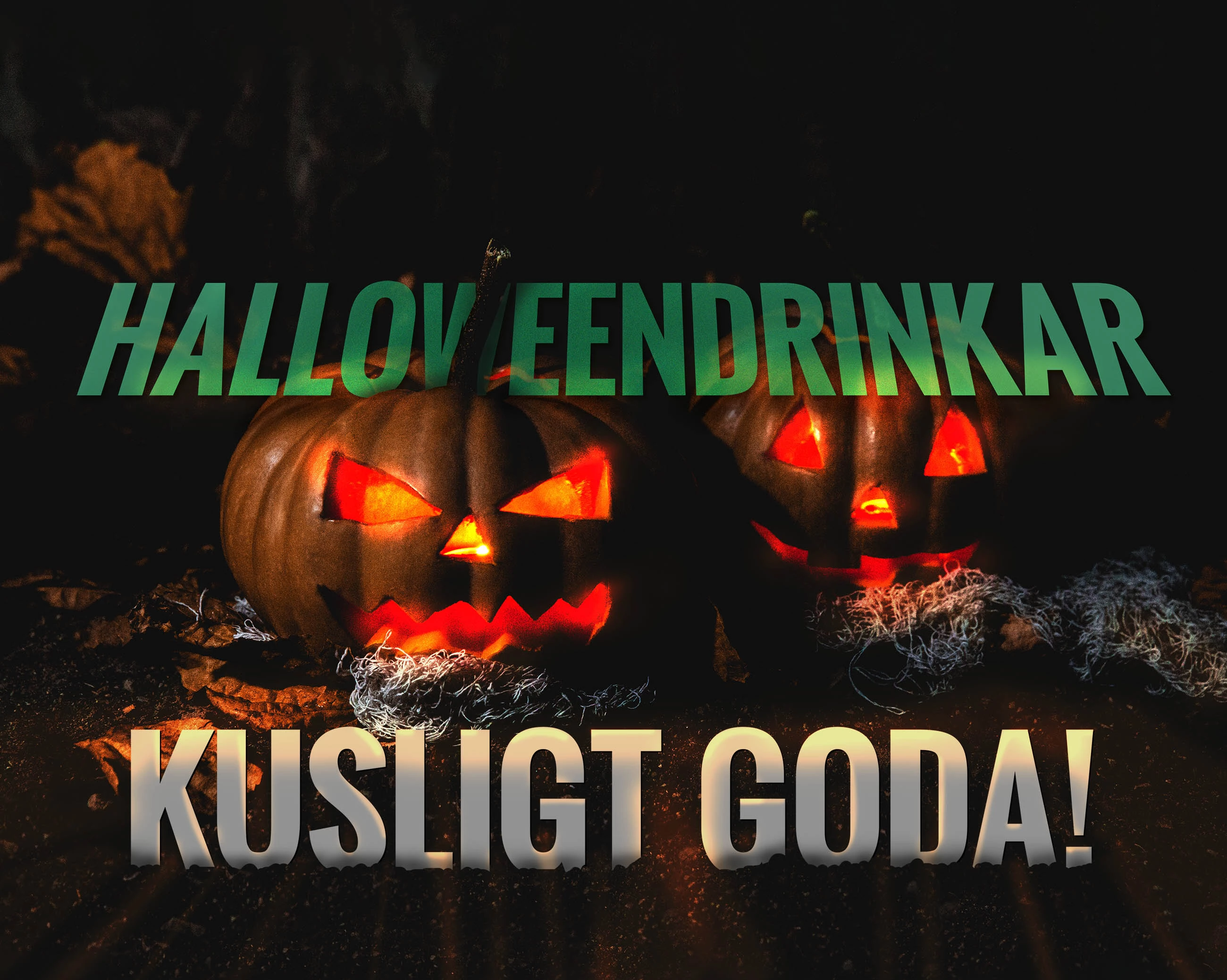 Halloweendrinkar som passar perfekt till Halloweenfesten.